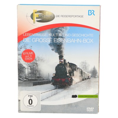 DVD Lebensweise, Kultur und Geschichte, Die grosse Eisenbahn-box