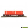 HR6463 Rivarossi Platte wagon met containers