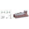 222113 Faller Locomotiefdepot-set locomotievenloods