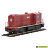 70787 Roco Dieselloc NS 2400 bruin analoog