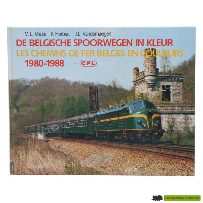 De Belgische spoorwegen in kleur