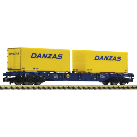 825210 K Fleischmann Containerdraagwagen 'Danzas' ÖBB