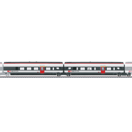 43463 Märklin Set uitbreidingsrijtuigen 3 voor RABe 501 Giruno