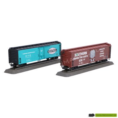 45785 Märklin Wagen-Set  2 Box cars 50 feet "Southeren and NYC"