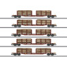 47154 Märklin Set rongenwagons voor hout-transport DB AG