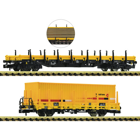 880908 Fleischmann Set rongenwagens Strukton