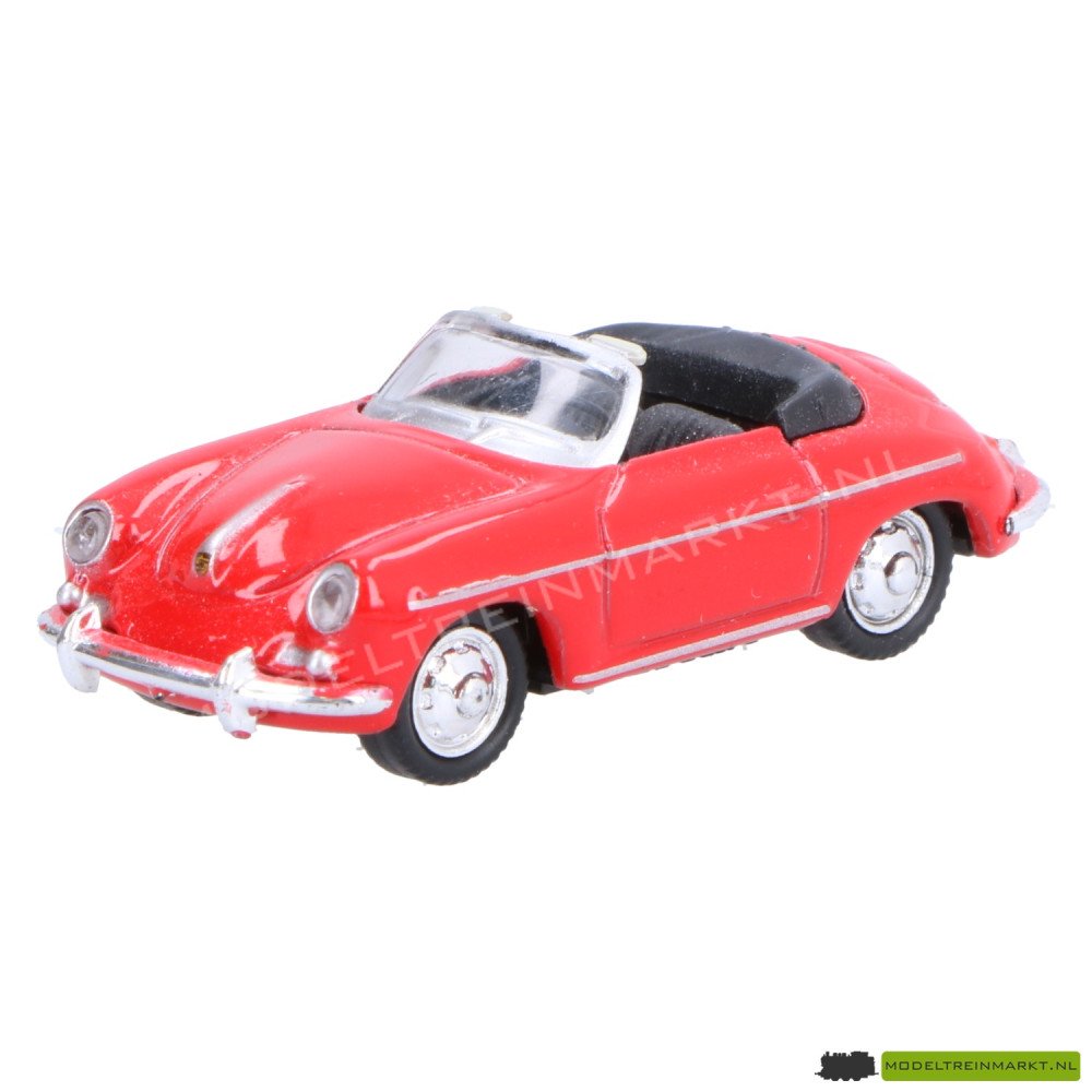 Herpa Porsche 356 Cabriolet rood