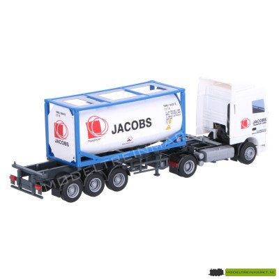 75341 AWM DAF XF Euro 6 20ft. TankContainer Jacobs Transport