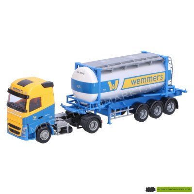 75241 AWM Volvo GL FH 24ft. tankcontainer "Wemmers"