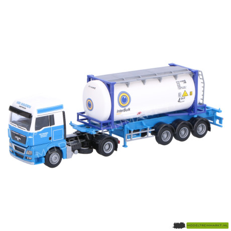 74165 AWM MAN TGX XXL Waveren "Interbulk" 20ft. van-Tankcontainer