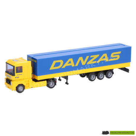 5403.1 AWM Renault AE 500 Magnum zeilwand trailer 2/3 "Danzas"