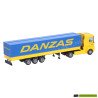 5403.1 AWM Renault AE 500 Magnum zeilwand trailer 2/3 &#34;Danzas&#34;