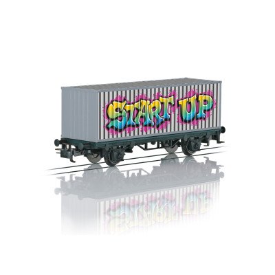 44831 Märklin Start up Containerwagon Graffiti