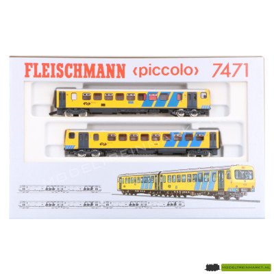 7471 Fleischmann NS 2-delig dieseltreinstel DH2 "Wadloper"