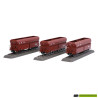 45978 Roco - Set van 3 zelflossers&#34;Kalk&#34; NS - AC