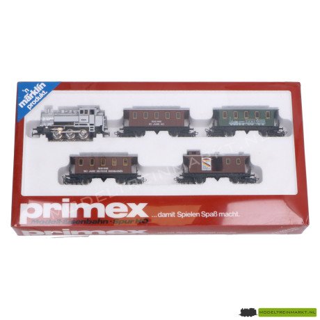 2750 Märklin Primex Jubileumset met stoomlocomotief BR 80 DB