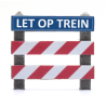 387.362 Artitec NL overweghekken &#34;Let op trein&#34;