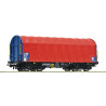 6600085 Roco Zeilwandwagen Shimmns NL OnRail