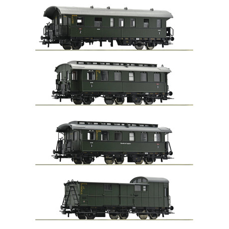 74014 Roco Set Personenwagens DB